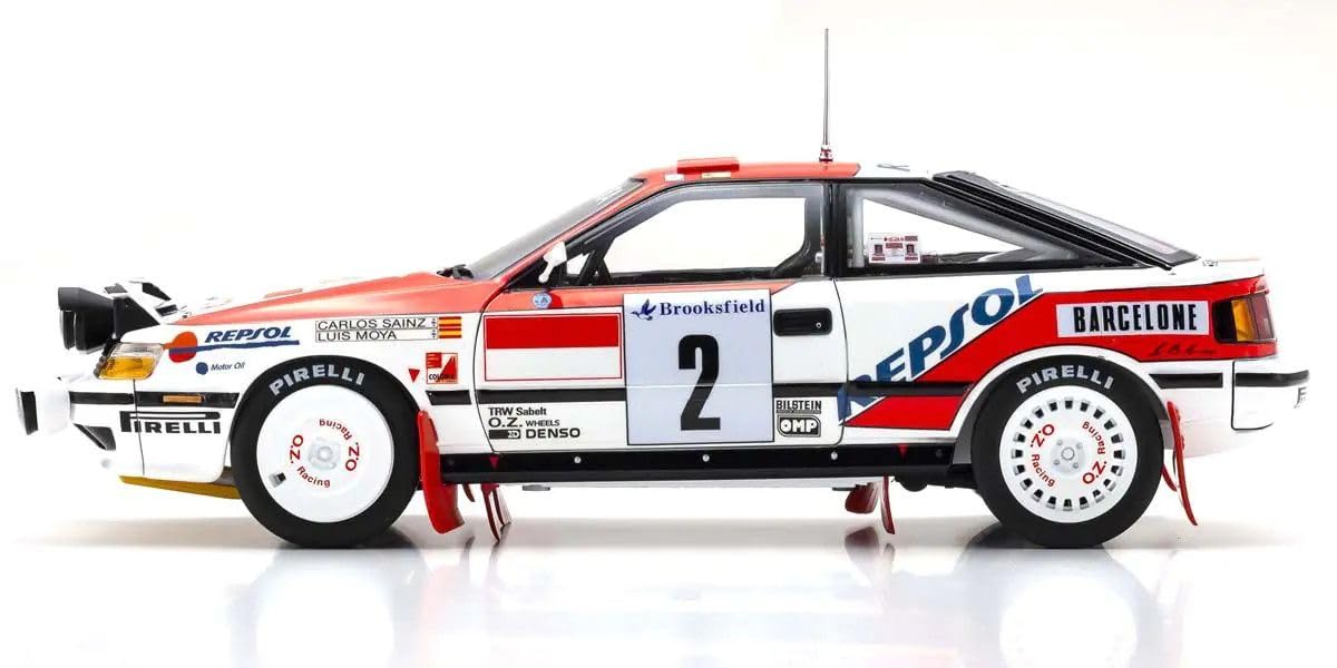 送料510円 京商 ミニッツ ② トヨタ セリカ GT-Four RC No.7 WRC 1993