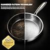 phiorine 2026 New Titanium Frying Pan, 12" Nonstick Titanium Pro Pan, Scratch-Resistant Titanium Pan with Lid, Durable Cookware Compatible With All Cooktops (10in, with lid) #5