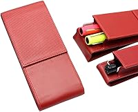 Vista 3 de Lamy 1225584 A 316 Funda de piel de napa para 3 bolígrafos - Rojo