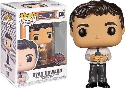 Funko Pop! Tv: The: Ryan Office - Ryan Howard - Figuras Miniaturas Coleccionables Para Exhibición - Idea De Regalo - Mercancía Oficial - Juguetes Para Niños Y Adultos - Fans De Tv