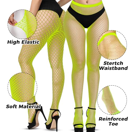 Image of Buauty Black Fishnet Stockings for Women, Fishnet Tights Plus Size One Size Fit All