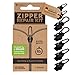 Produktbild ZlideOn Reißverschluss Zipper Ersatz Reparatur Set  Schwarz Reißverschluss Reparieren Universal-Multipack (7 Pack) - Reissverschluss-Reparaturset