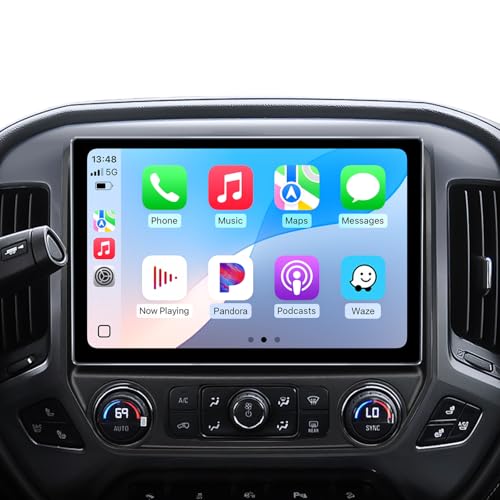 Car Stereo Radio for Chevy Silverado GMC Sierra 14-18 CarPlay Android Auto