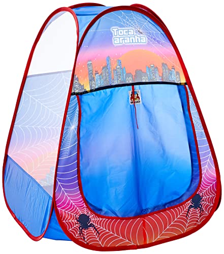 Toca Aranha Braskit Azul/Vermelho