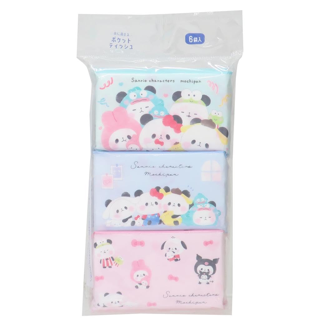 Amazon.co.jp: サンリオ×もちもちぱんだ[ティッシュ]ポケット