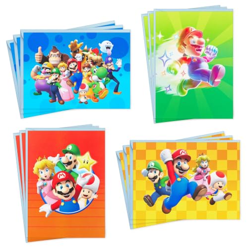 Amazon.co.jp: Hallmark Nintendo ブランクカード アソート12枚パック