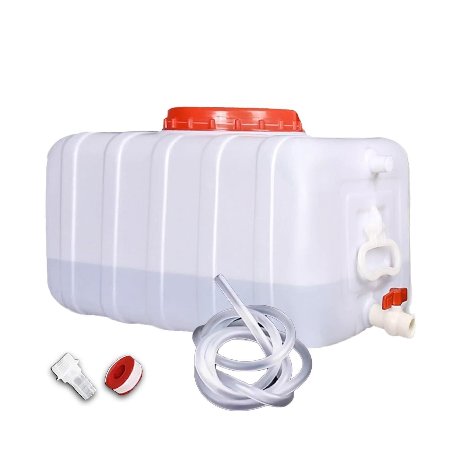 JIESOO Food-Grade HDPE 50L-200L Capacity Emergency Water Storage Tank