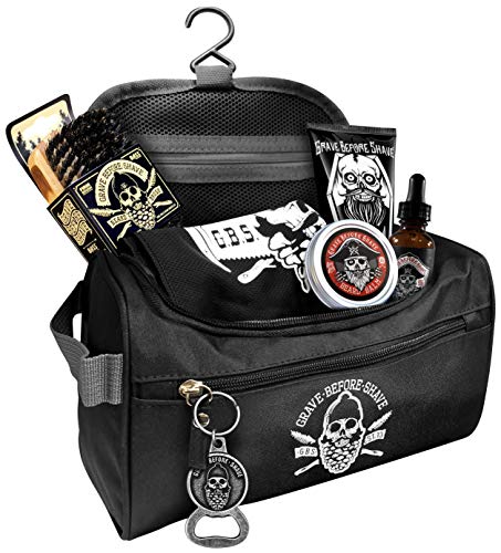 Grave Before Shave Travel Beard Pack (Bay Rum Scent)