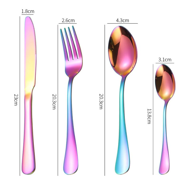 Set Cuchillos Cocina 4 Piezas Acero Inox miniatura 4