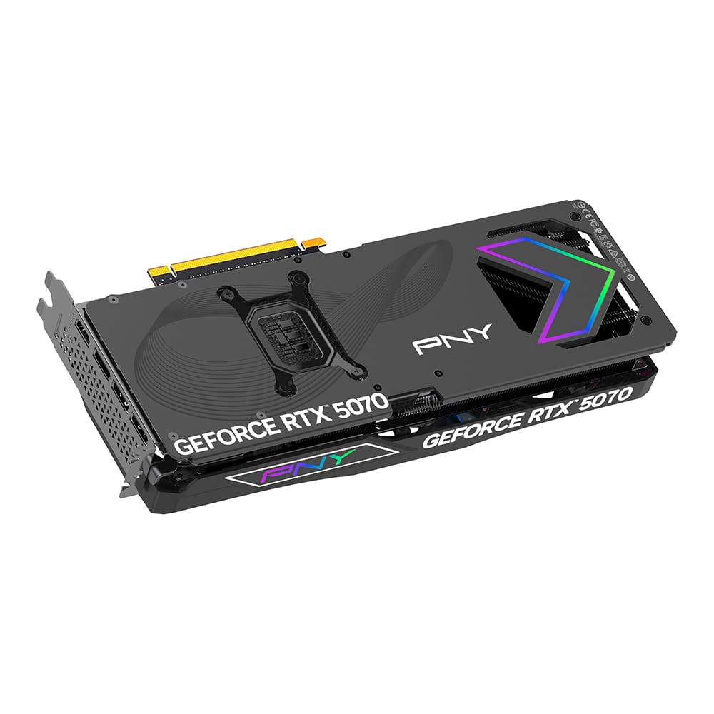 PNY Carte Graphique GeForce RTX™ 5070 12GB ARGB OC Triple Fan DLSS 4