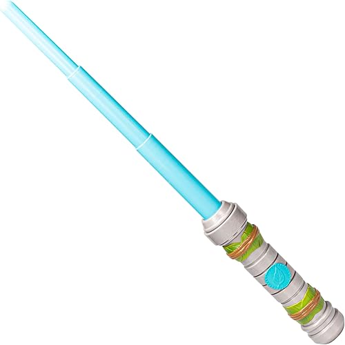 Miniatura 10 de Star Wars Young Jedi Adventures, Nubs - Sable de luz extensible azul, juguetes preescolares para niños y niñas de 3 años