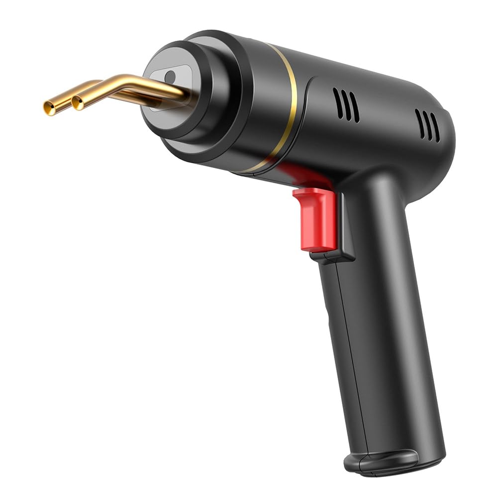 Kit Saldatura per Plastica Fili per Saldatore Plastica 200 W. Kit Riparazione Paraurti Ricaricabile USB con Pinzatrice A Caldo 400 Pezzi per Maggior Parte Della Plastica