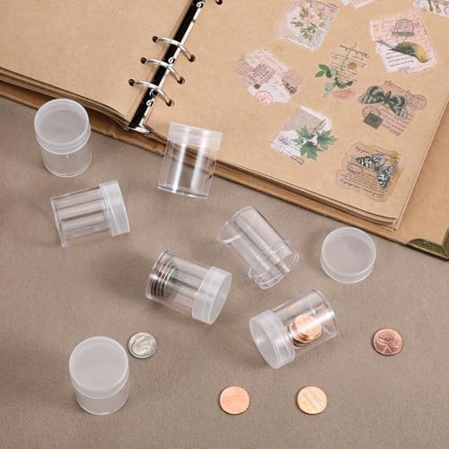 Tubos Plásticos Transparentes para Monedas Half Dollar 30 Piezas miniatura 6