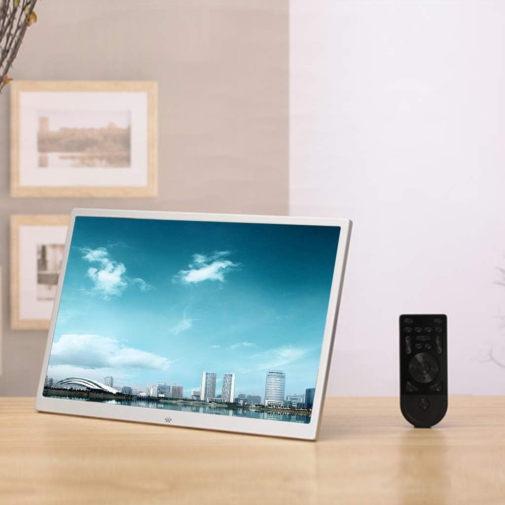 12-calowy Cyfrowy Elektroniczny Album Fotograficzny Ze Stopu Aluminium O Wysokiej Rozdzielczości Elektroniczna Maszyna Reklamowa Ultra-cienka Wąska Boczna Gniazdo Usb I Karty Sd, Rose Gold