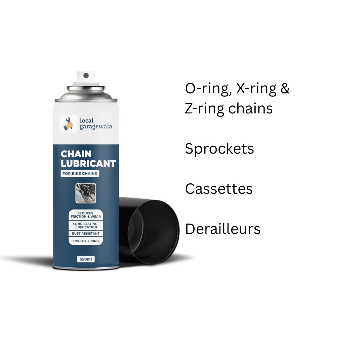 Local Garagewala Chain Lubricant for Bikes 550mL 2