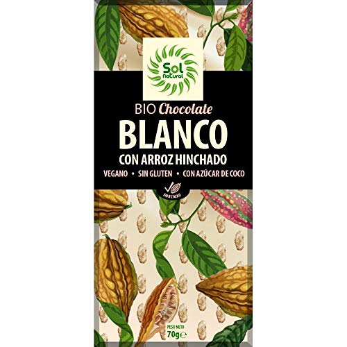 Solnatural Tableta Choco Blanco Arroz Hinchado Bio 70 G 300 G