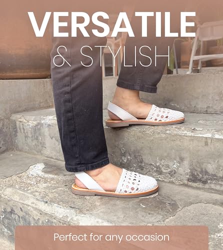 Image of Macarena Collection Womens Shoes Leather Sandals for Women | Huarache Handmade Mexican Sandals Women | Comfortable & Stylish Womens Sandals 2340