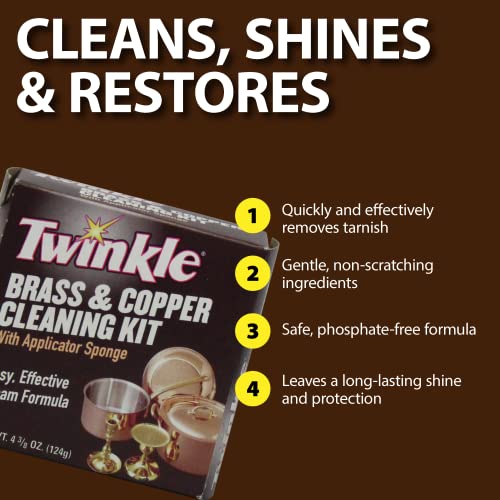 Twinkle Brass & Copper Cleaning Kit #TOP3