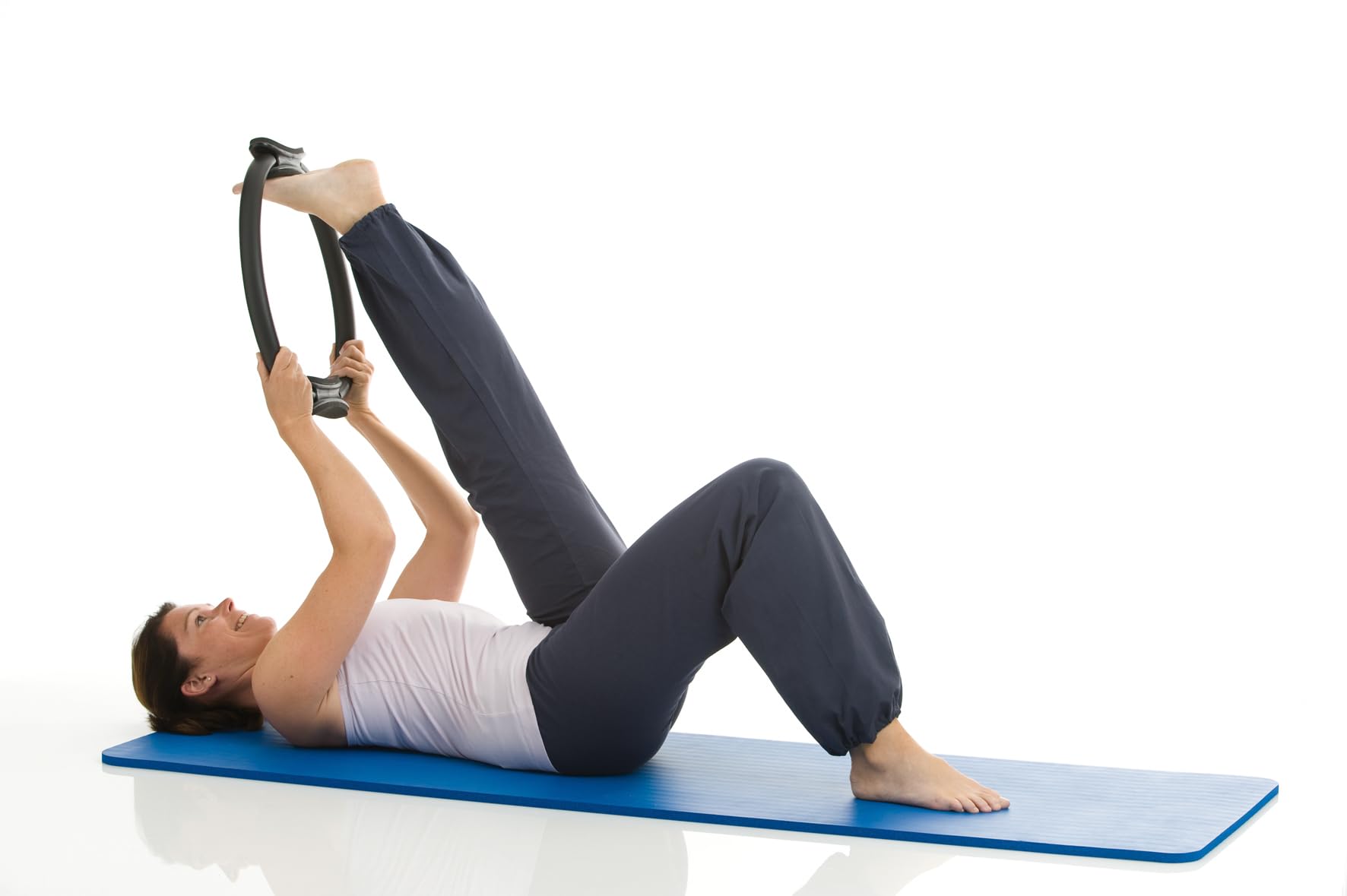 Togu Pilates Circle Premium, Schwarz, ca. 40 cm Durchmesser