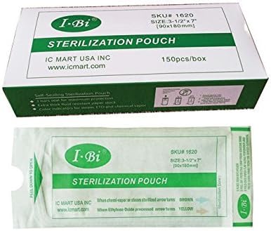 IBISelf Seal Sterilization Pouch(150pcs/box) 3.5" x 7" Autoclave Bag