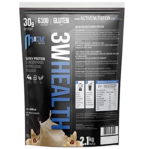 Amazon.com.br: Whey Protein 100% Refil (2,1kg), Cappuccino