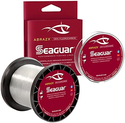 Amazon.com: Seaguar 04AX200 Abrazx 100% Fluorocarbon 200 Yard ...