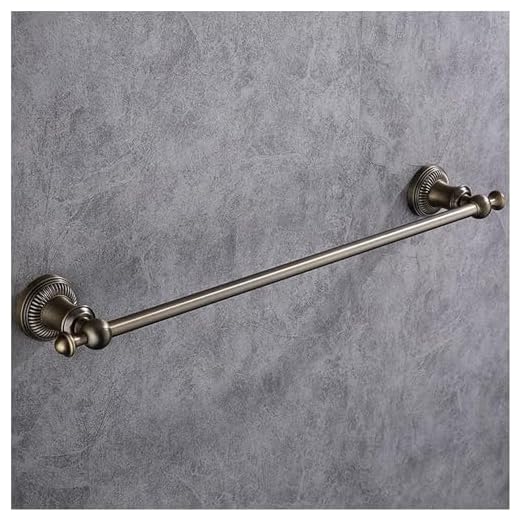 Toalheiro suporte de toalha de banho barra de toalha, suporte de toalha de 25.2 polegadas toalheiros de mão de bronze cremalheira de toalha de banho de montagem na parede de liga de cobre para