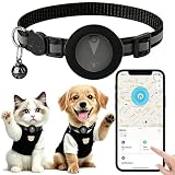 Pet GPS Tracker Collar for Cats,Mini GPS Dog Tracker,No Monthly Fee Location,Smart Pet Activity Tracker,Works...