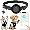 Pet GPS Tracker Collar for Cats,Mini GPS Dog Tracker,No Monthly Fee Location,Smart Pet Activity Tracker,Works with Apple iOS Find My,IP67 Waterproof Finder Tag Global Tracking*