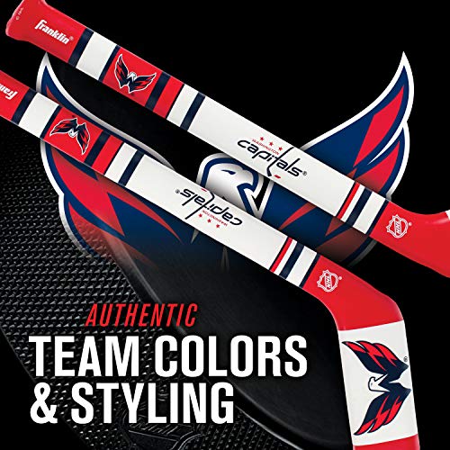 Image of Franklin Sports NHL Team Mini Soft Hockey Stick Set - NHL Team Soft Foam Mini Hockey Stick and Ball - Great Toy for Kids