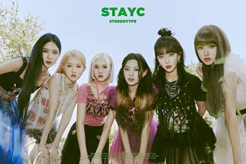 Miniatura 6 de STAYC Stereotype 1st Mini Album Type B 1p Folding Poster On Pack+84p PhotoBook+1p Post+1p PhotoCard+1p Fragrance+1p Scratch+1p Special Card+Tracking