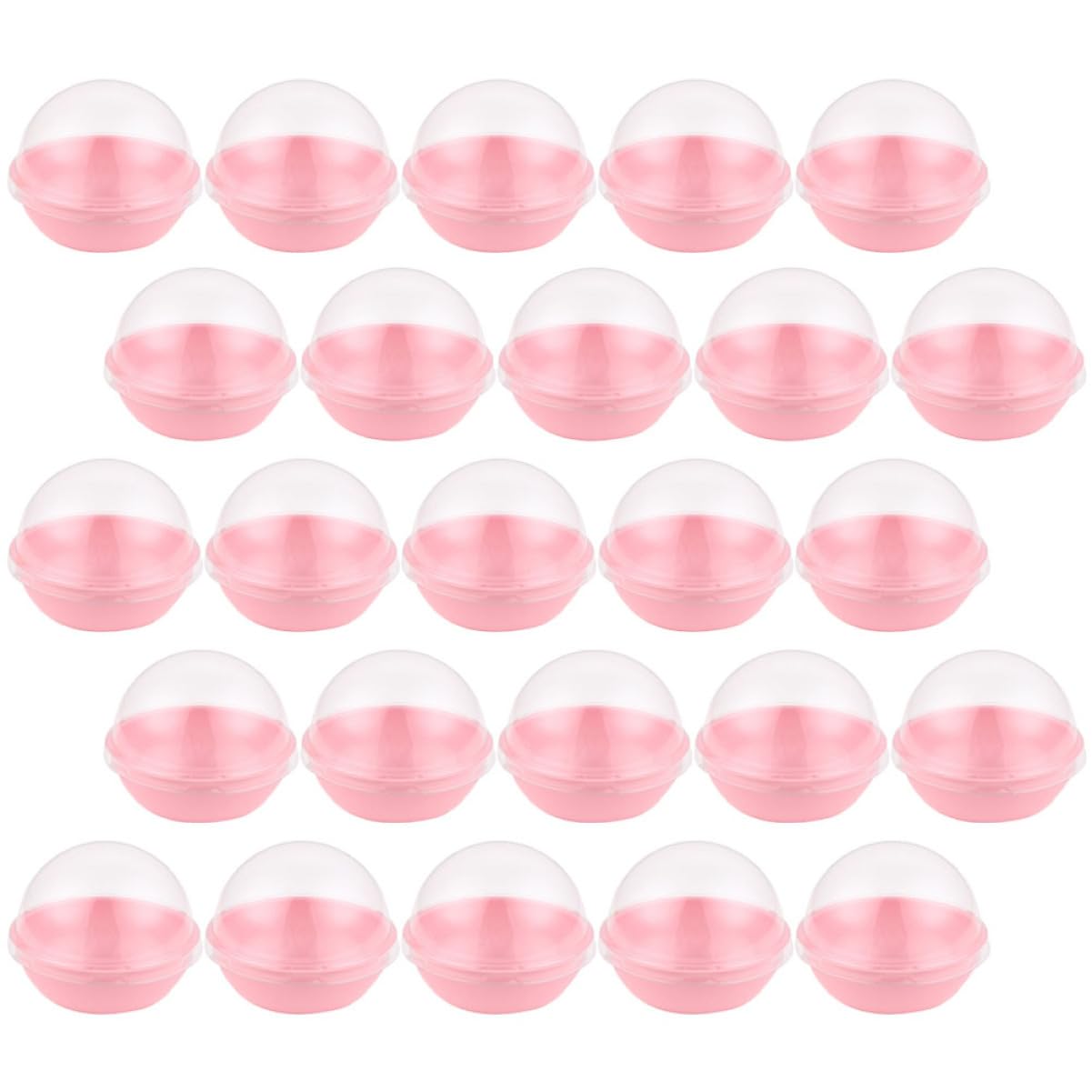 HOLIDYOYO Egg-yolk Puff Box 100pcs Mini Dessert Containers for Moon Cake Muffin Cupcake Mini Cake Packaging Boxes Lids