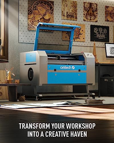 OMTech laser cutter machine