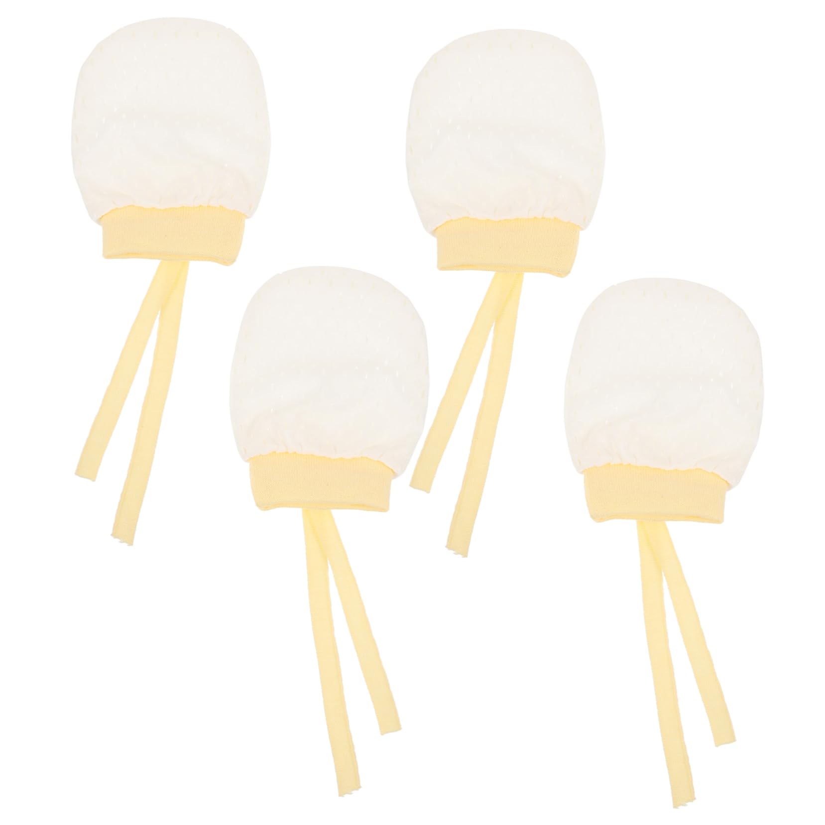 COSMEVIVI Summer Thin Baby Gloves Newborn Mittens Mesh Fabric No-scratch for Baby's Face