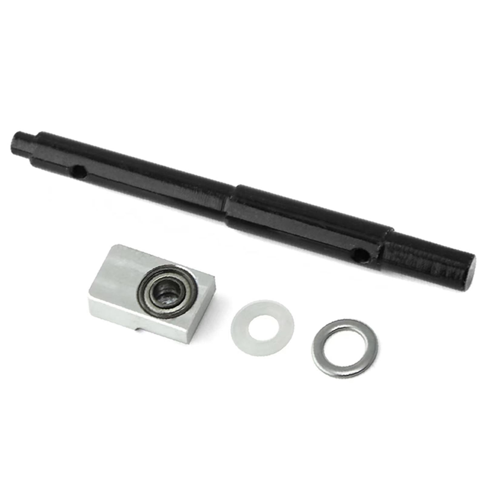 Medium Carbon Steel Spur Gear & Cush Drive Shaft & Bearing Mount Bracket Support Compatible for TRAXXAS-1/5 X-MAXX 8S XRT