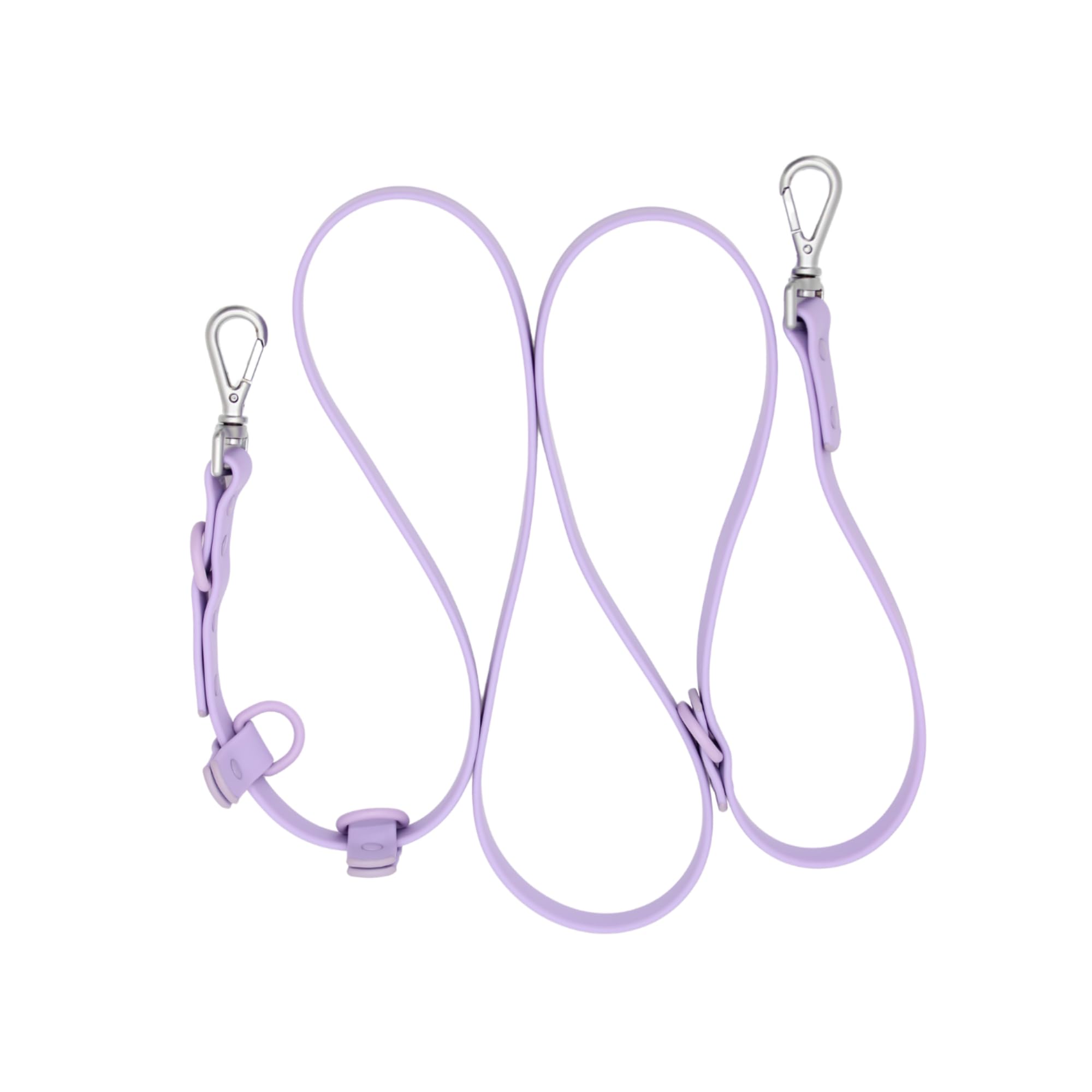 Guinzaglio per cani multifunzione 4 in 1, con 4 anelli multiposizione, lungo, resistente e versatile, moschettone di sicurezza, ideale per mani libere (Amazon)