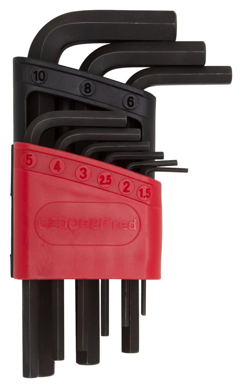 Gedore RED 3301331 Off-Set Screwdriver-Set hexagon 9 Pieces 1.5-10 mm