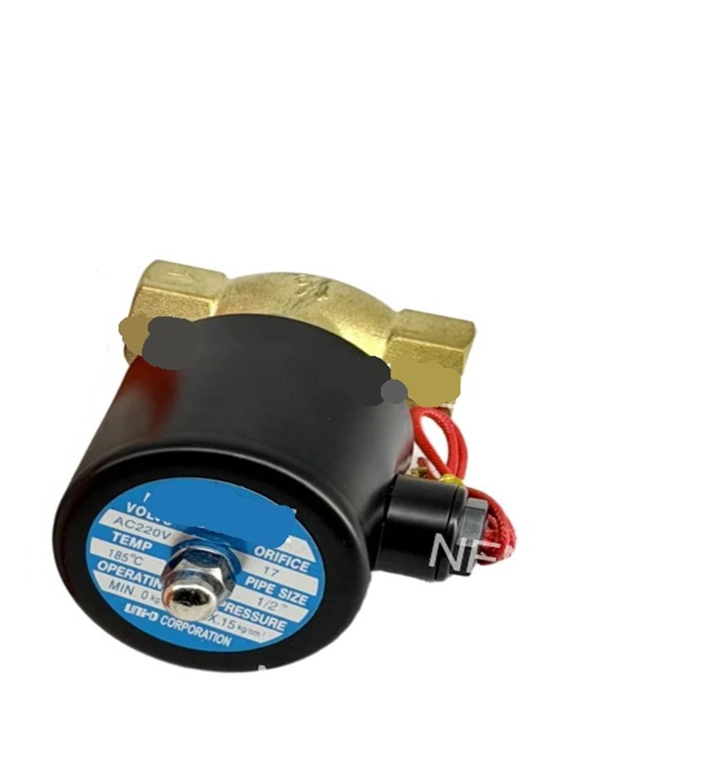 BFSYDLUJ US-10 Solenoid Valve 3/8" 2/2 Way(AC220V)