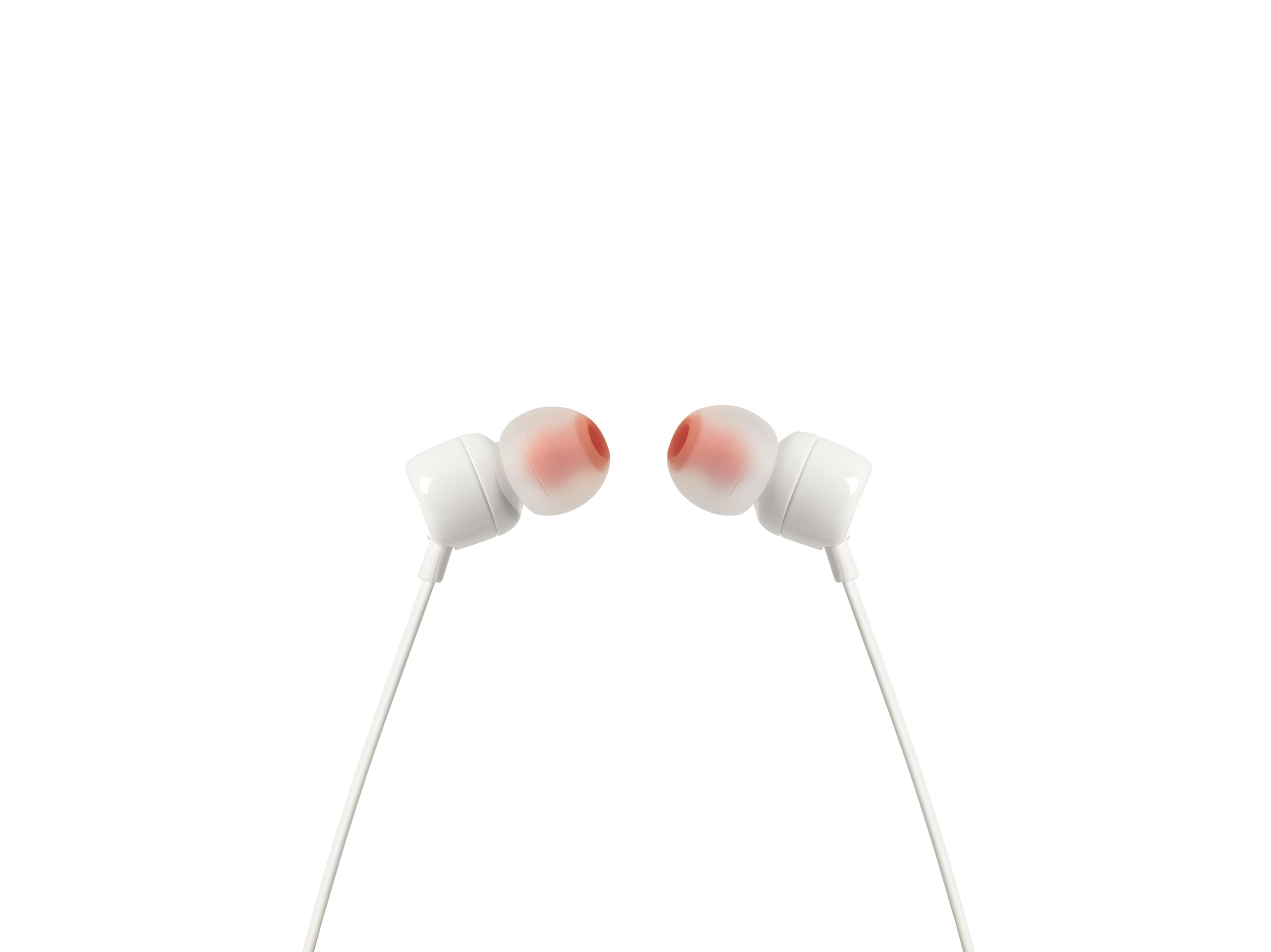 JBL JBLT110WHT Purebass casque – Blanc