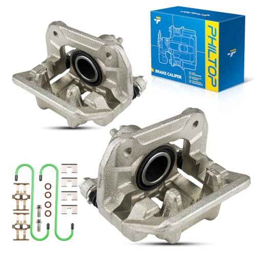 Image of PHILTOP Rear Brake Caliper 19-B2589, 19-B2588-2pcs