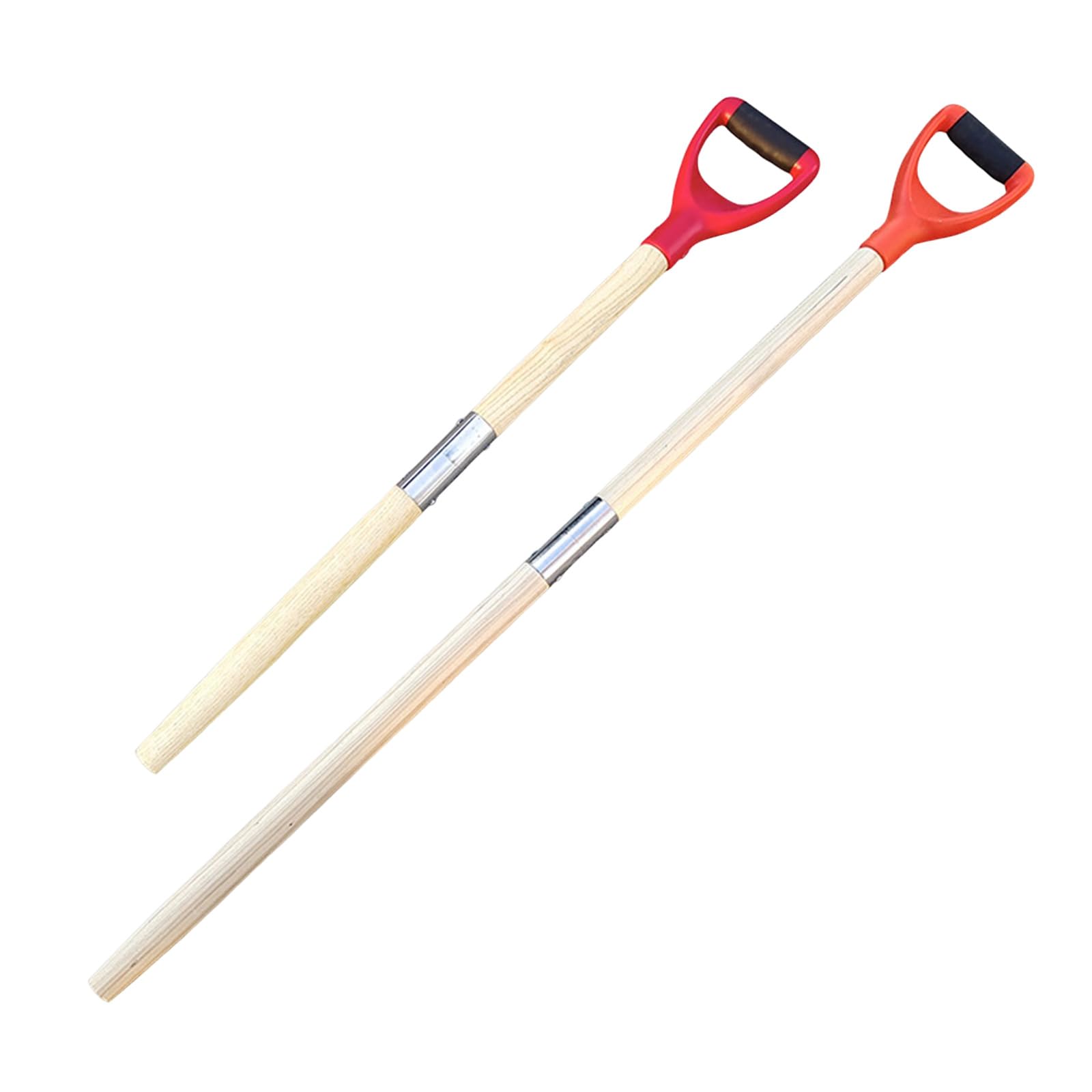 Pala da scavo con manico a D con manico in legno Catalpa, adatta per varie attività all'aperto, campeggio, giardinaggio