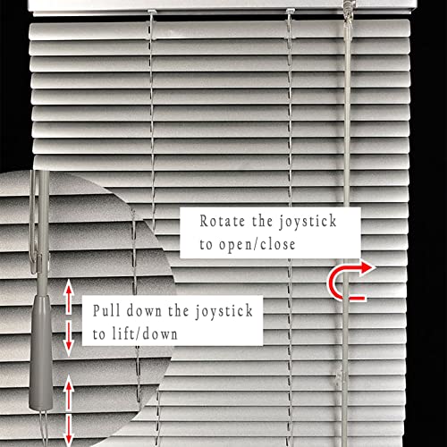 Jh1Uxbla Modern Metal Window Blinds 46 Sizes, Horizontal Aluminum Mini Shade Roman Shade Light Filtering Window Curtain, Matte Champagne Gold (Color : Wxh, Size : 50X120Cm) #TOP5