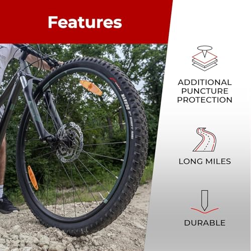 Fincci MTB 29 x 2.10 Mountain Bike Tires with 29 inch Bike