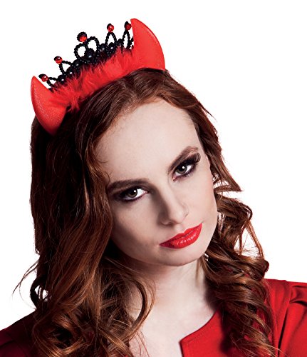 Preisvergleich Produktbild Boland 74568 - Tiara Teufelskrone, Hüte und weitere Kopfbedeckungen