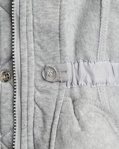 Urban Republic Girls Fleece Fur Hooded Jackett (Little Kids/Big Kids) Heather Grey 10/12 - Thumbnail 6