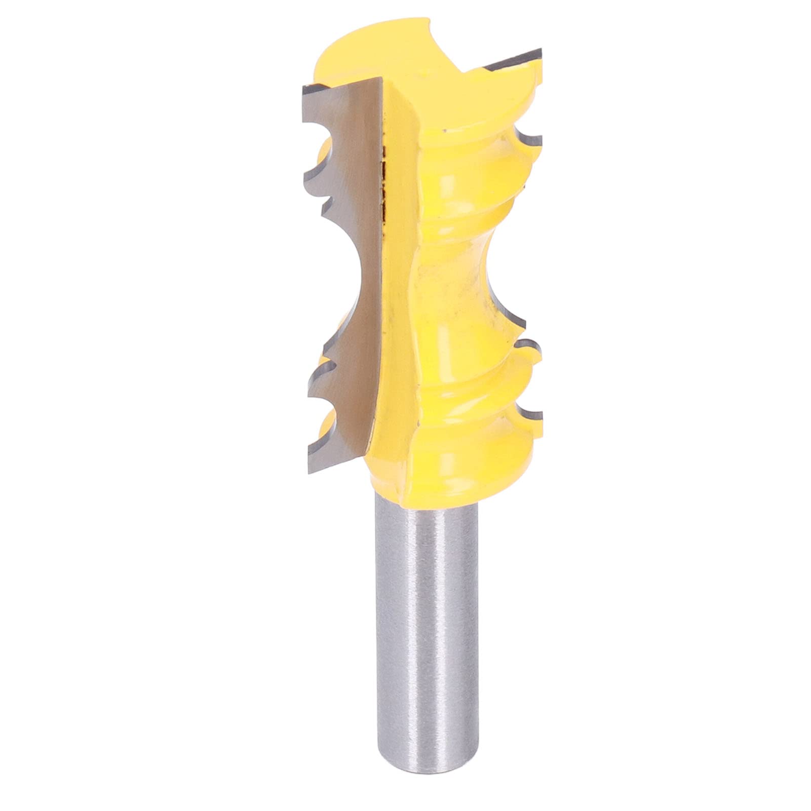 Fresa para madera en forma de T, Broca enrutadora for moldura de riel silla corona, hoja aleación acero al carbono 1-1/8 pulgadas y 2, madera blanda dura