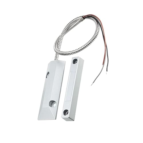 Reed Switch MC-56 NCNO - Alarma de puerta y ventana con cable para montaje en superficie, interruptor ferromagnético de puerta, sensor de contacto