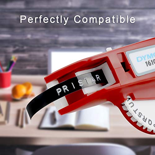 6X Pristar 9mm x 3m Compatibile Nastro Etichette