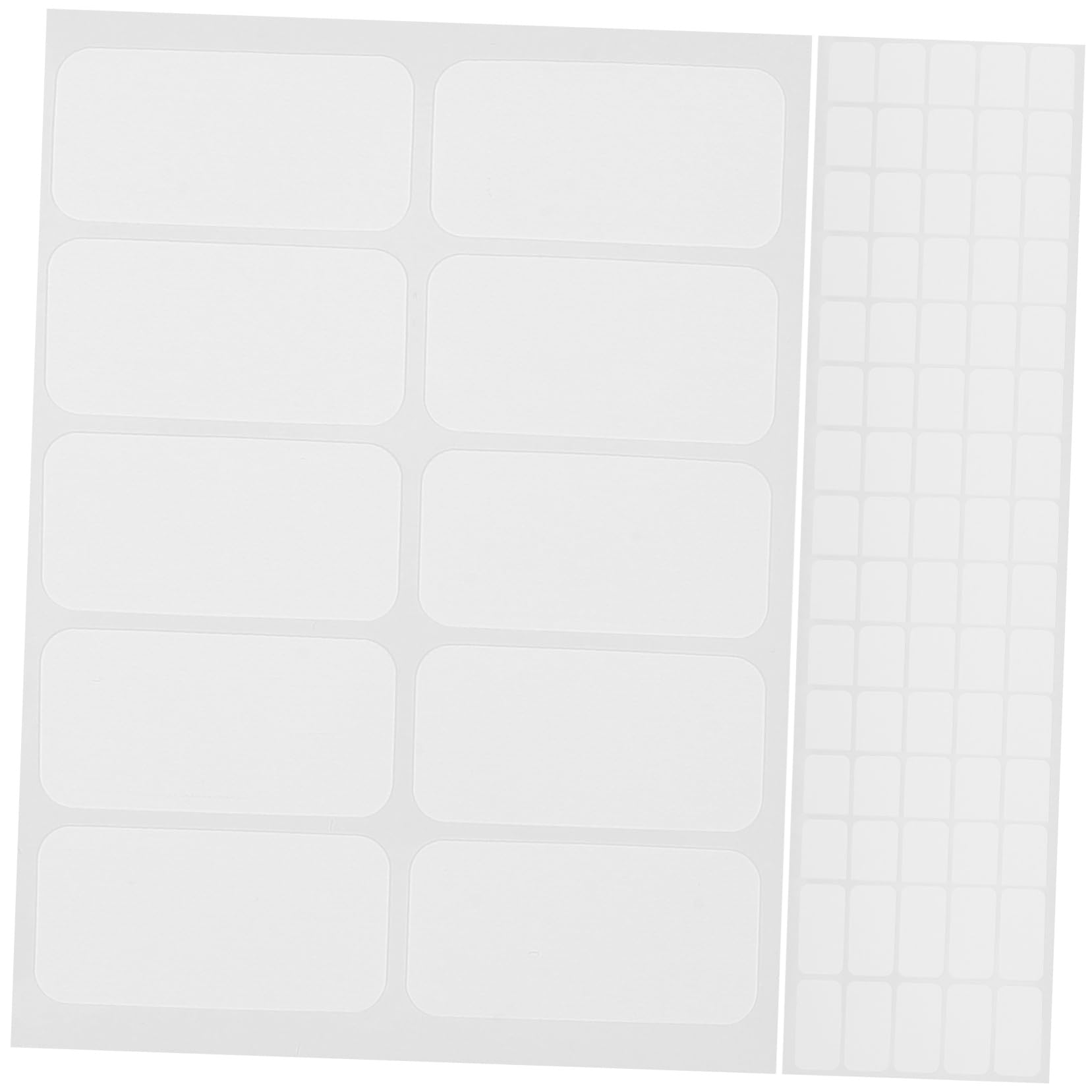 EXCEART 5 Sets Bügelfreie Etiketten Für Kleidung Wäscheraum-marker Kleidungszubehör Waschbare Namensetiketten Für Die Wäsche 120 Stück * 5