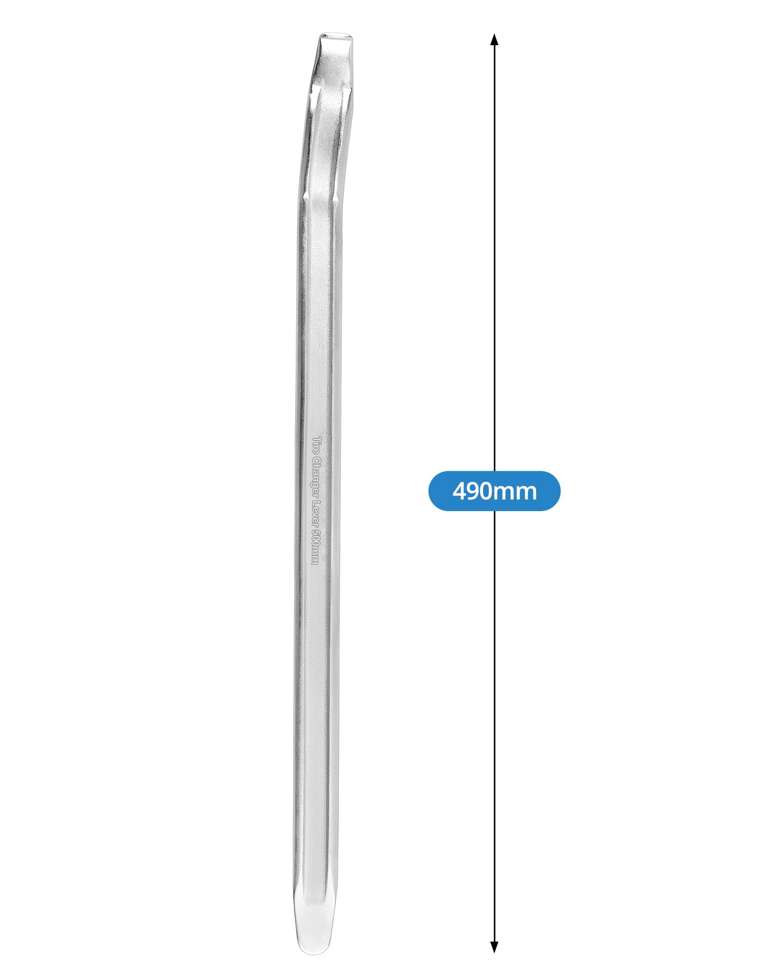 QWORK® Démonte-pneu 500 mm en acier chrome-vanadium, levier de montage pour machine démonte-pneu et travaux d’atelier